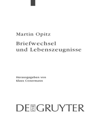 cover image of Briefwechsel und Lebenszeugnisse